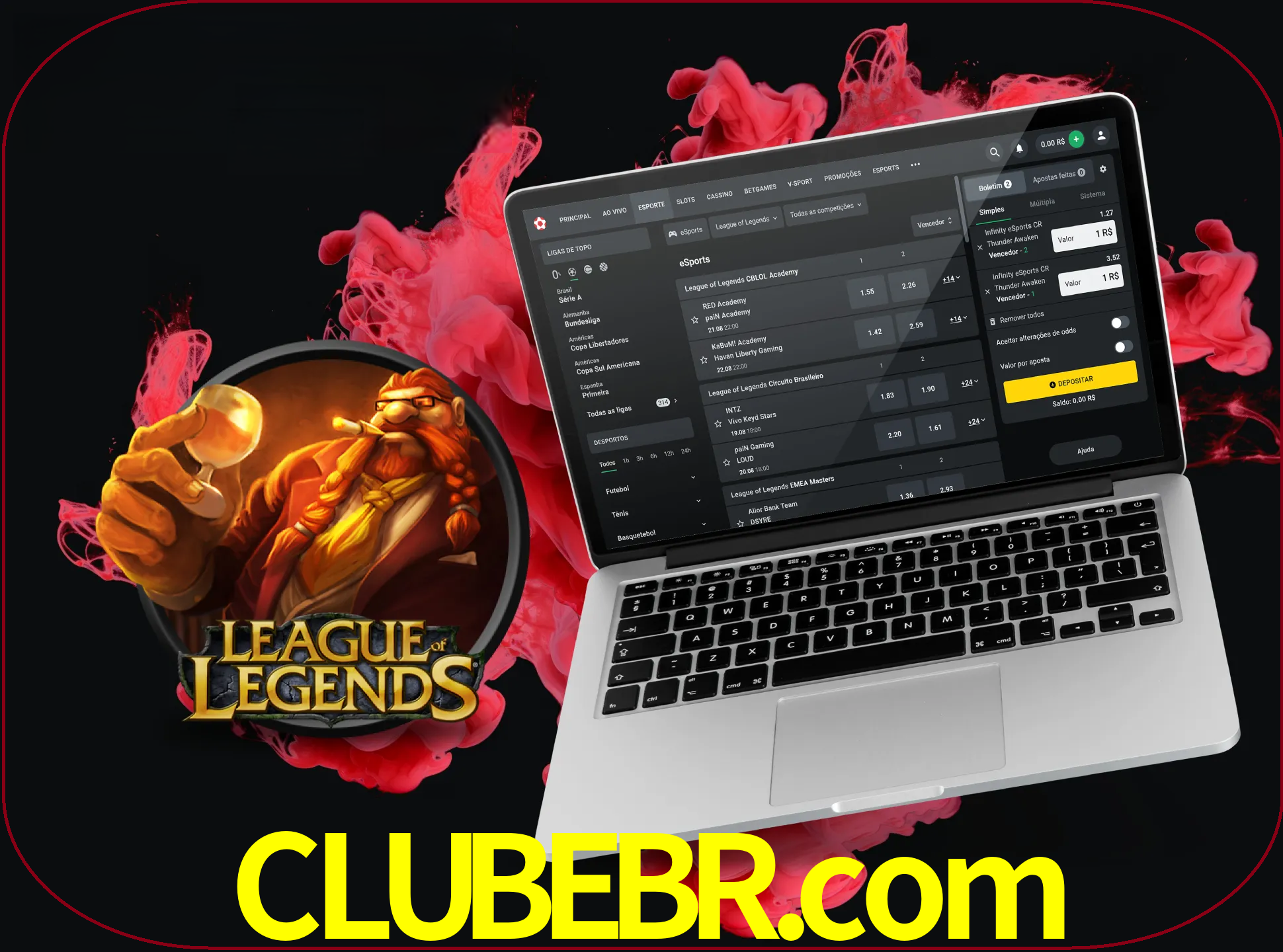 Se é um fã deste jogo, muitos torneios fantásticos que o vão surpreender estão disponíveis no clubebr.