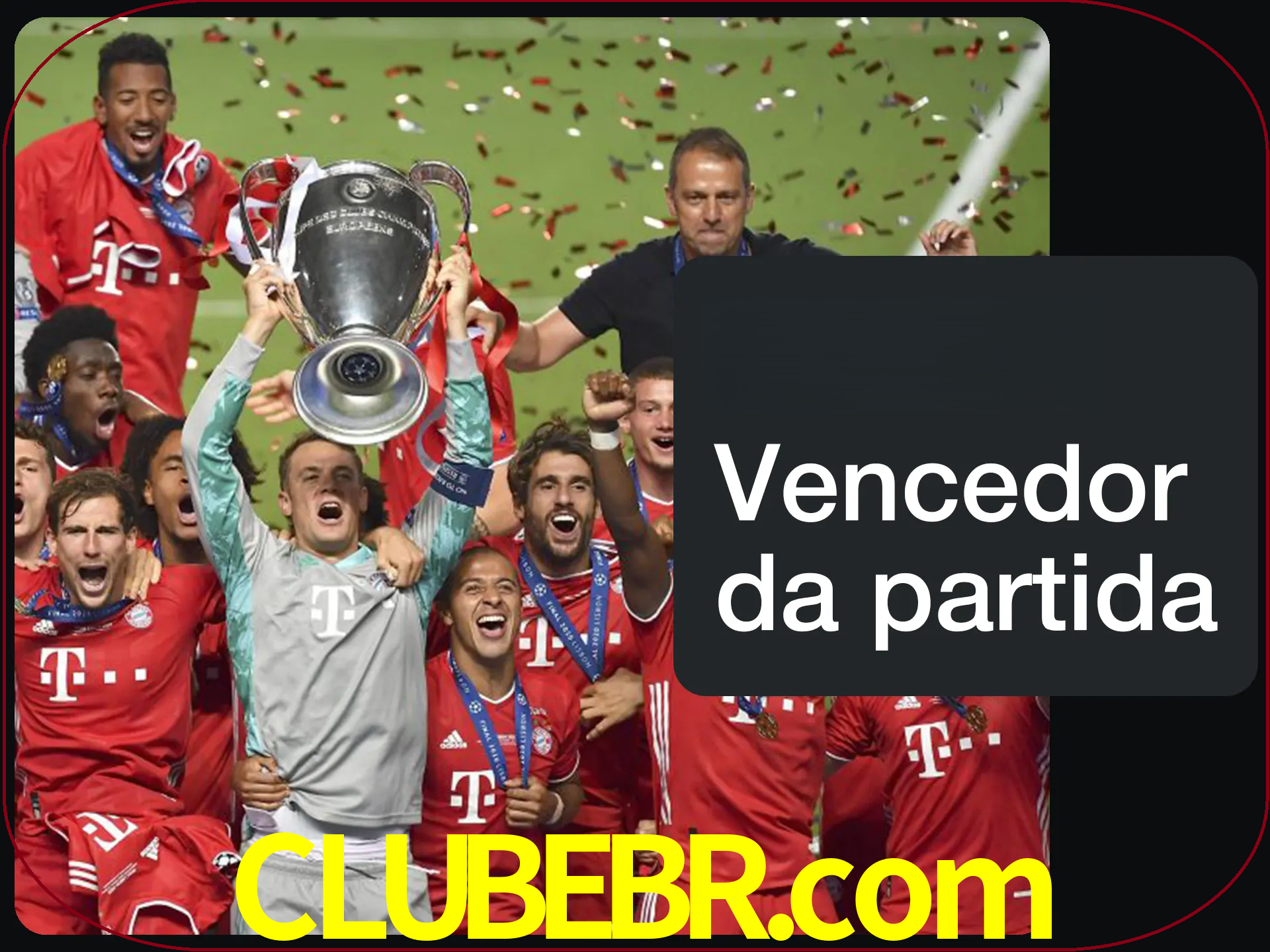 Aposte no vencedor e ganhe uma grande quantia de dinheiro.