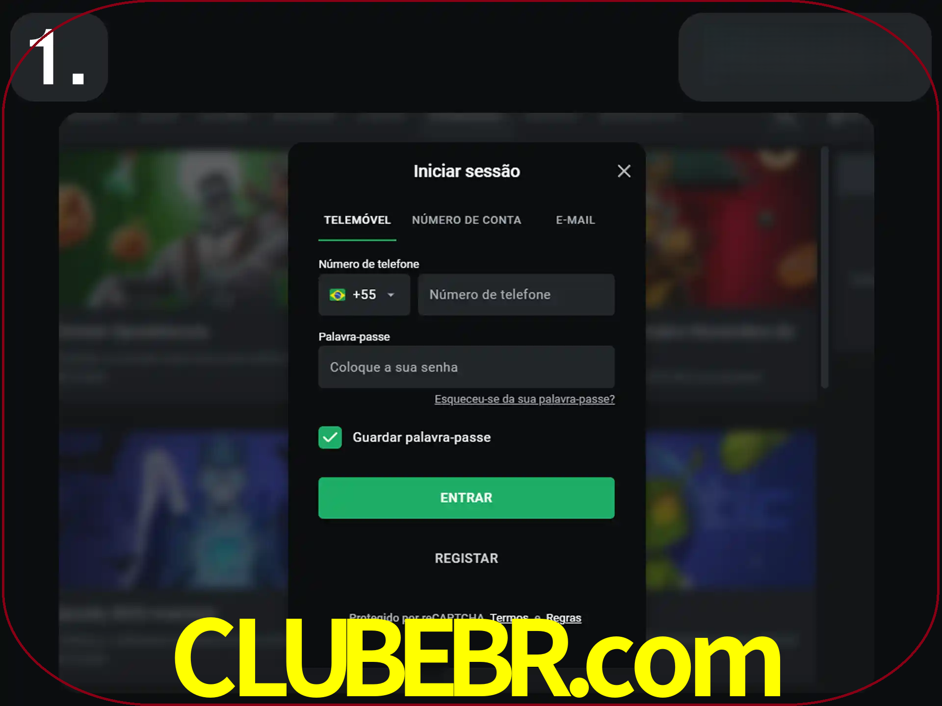 Acesse o site.